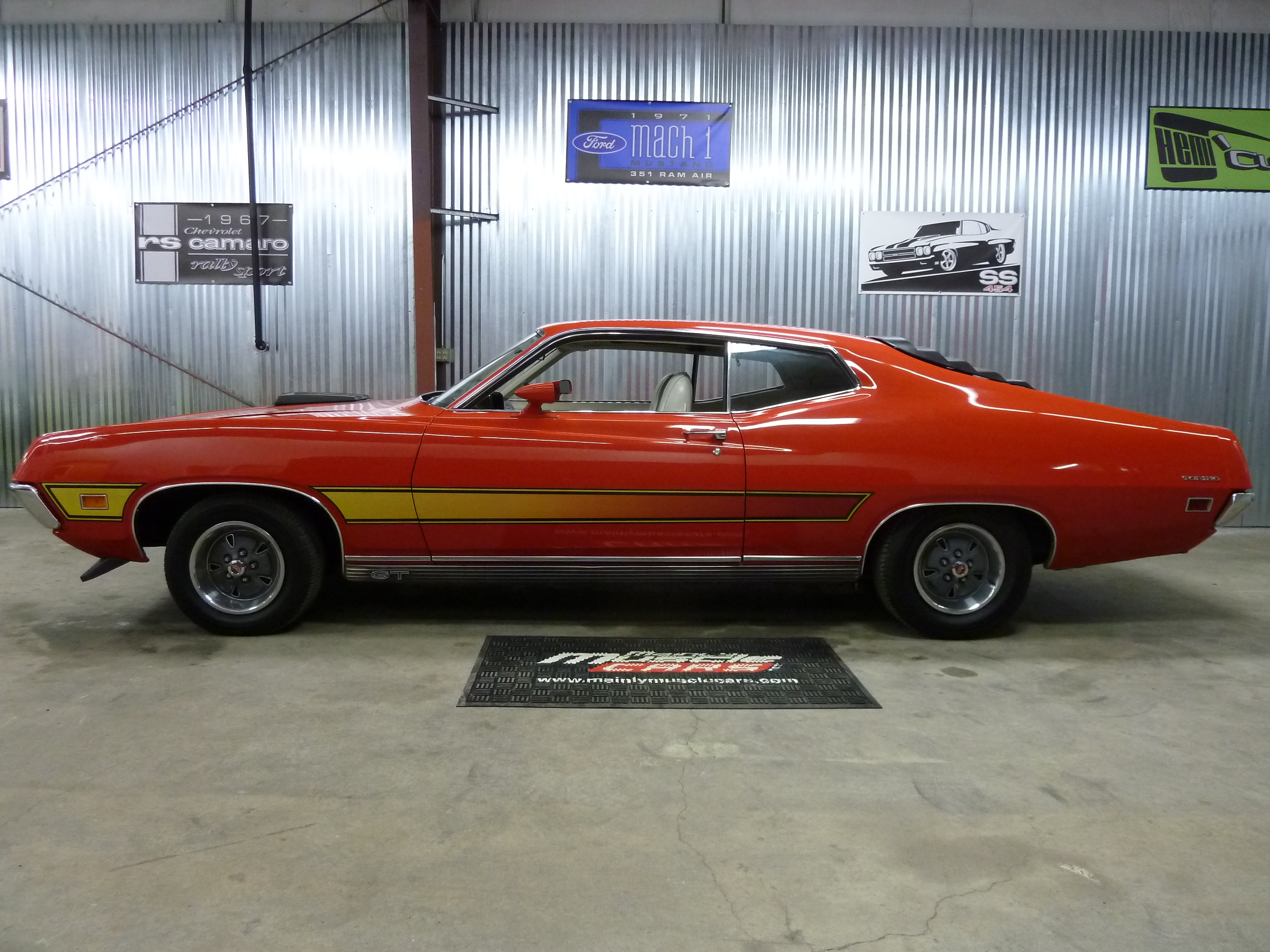muscle, Classic, 1971, Ford, Torino, Y, Jpg Wallpaper