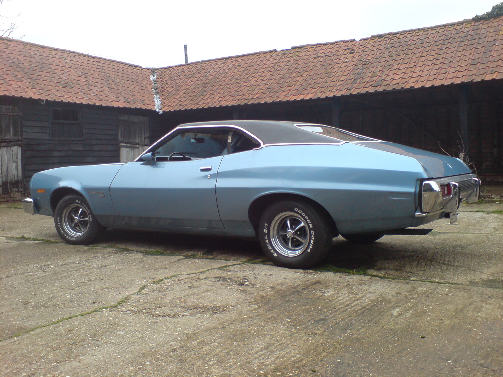 muscle, Classic, 1973, Ford, Torino Wallpaper