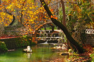 seasons, Autumn, Bridges, Greece, Viotia, Nature