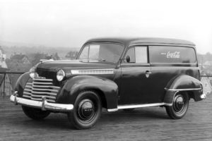 1950, Opel, Olympia, Lieferwagen, Retro