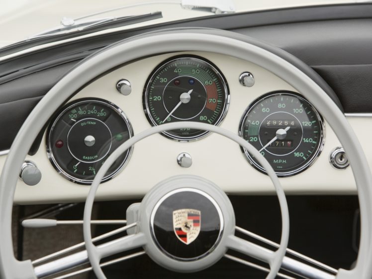 1955, Porsche, 356a, 1500, Gs, Carrera, Speedster, By, Reutter, Us spec,  t1 , Retro, G s, T 1, Interior HD Wallpaper Desktop Background