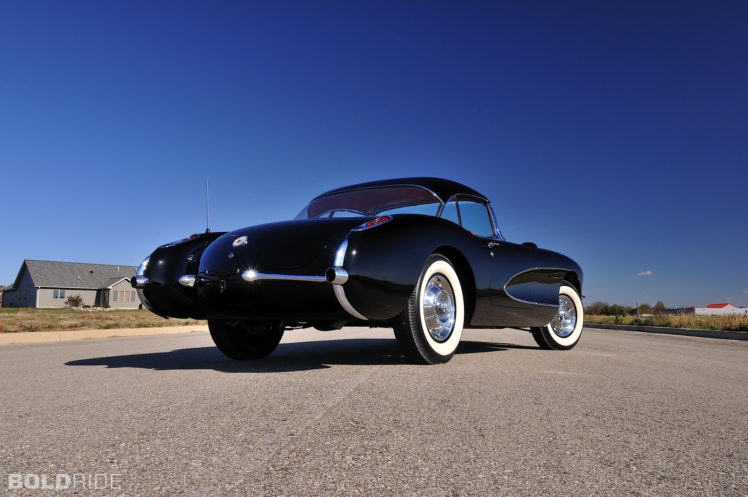 1956, Chevrolet, Corvette, Resto, Mod, Retro, Supercar, Muscle, Re HD Wallpaper Desktop Background