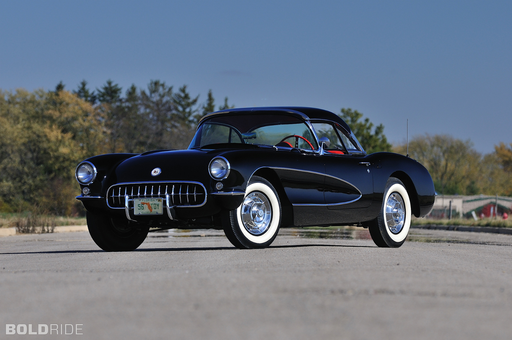 1956, Chevrolet, Corvette, Resto, Mod, Retro, Supercar, Muscle Wallpaper