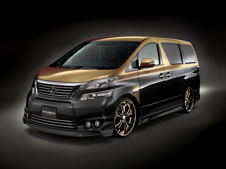 2008, Damd, Toyota, Vellfire, Goldman, Cruise,  ggh20w , Tuning, Van HD Wallpaper Desktop Background