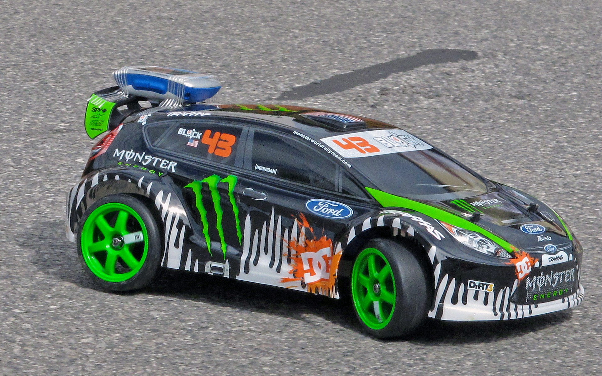 radio, Controlled, Ford, Fiesta, Race, Racing, Tuning, Monster Wallpaper