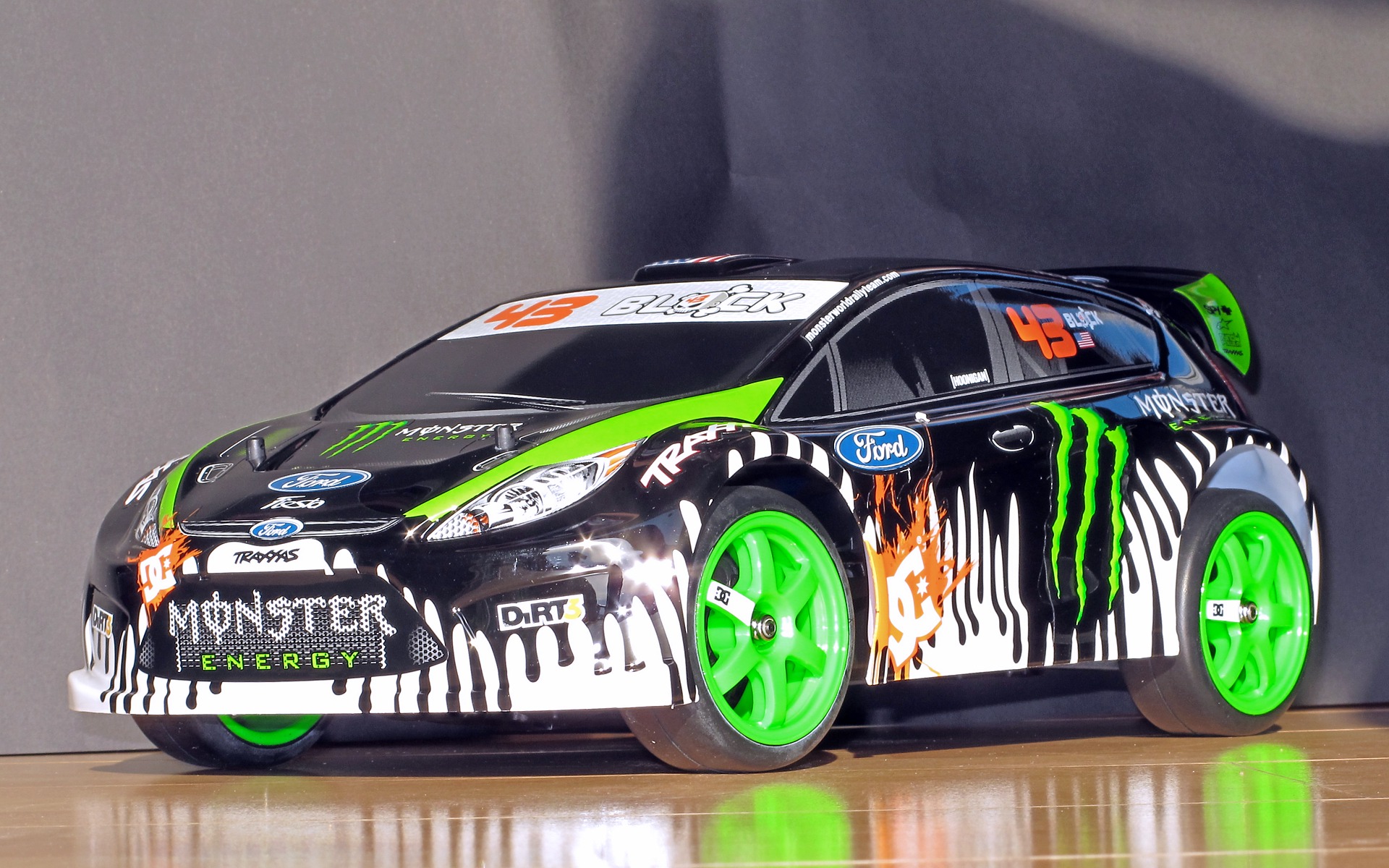radio, Controlled, Ford, Fiesta, Race, Racing, Tuning, Monster Wallpaper