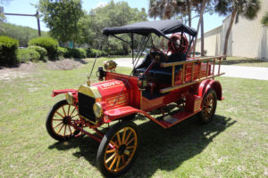 1914, Ford, Model t, Firetruck, Retro, Emergency