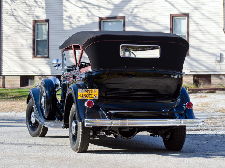 1933, Lincoln, Model kb, Sport, Touring,  253 , Luxury, Retro HD Wallpaper Desktop Background