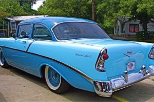 1956, Chevrolet, Retro