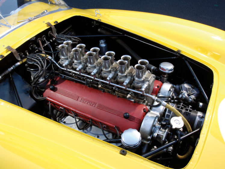 1957, Ferrari, 250, Testa, Rossa, Scaglietti, Spyder, Supercar, Retro, Race, Racing, Engine HD Wallpaper Desktop Background