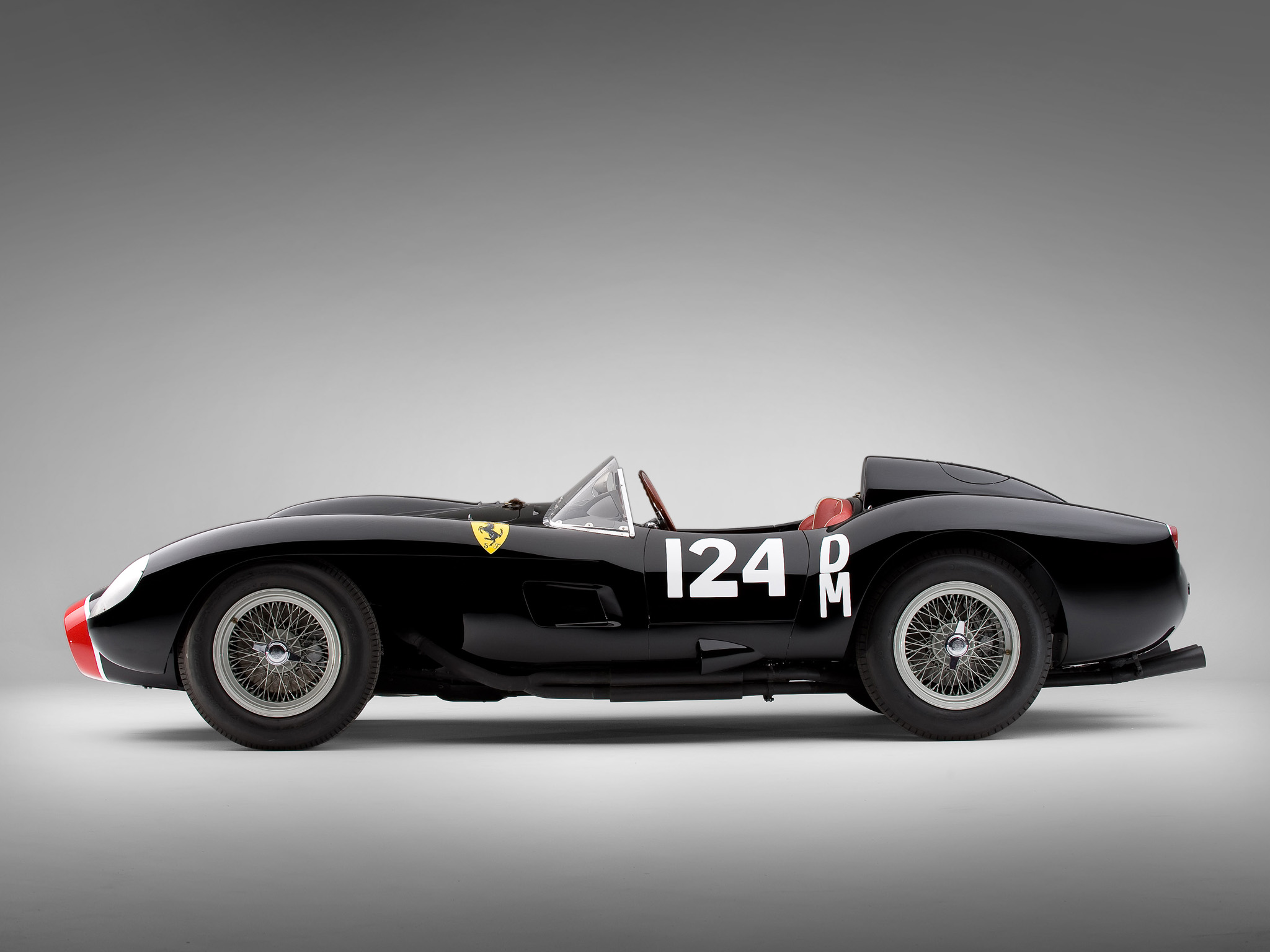 1957, Ferrari, 250, Testa, Rossa, Scaglietti, Spyder, Supercar, Retro, Race, Racing, Rw Wallpaper