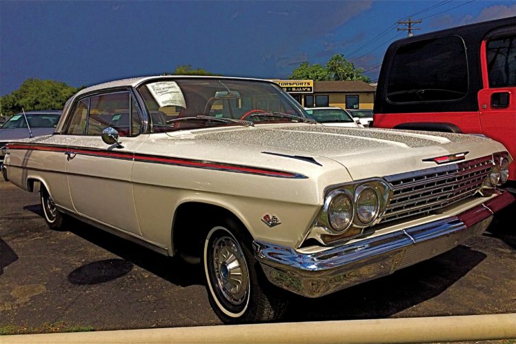 1962, Chevrolet, Impala, Coupe, Classic HD Wallpaper Desktop Background
