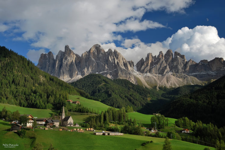 mountains, Italy, Scenery, Santa, Magdalena, Funes, Nature HD Wallpaper Desktop Background