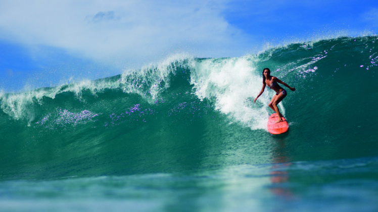 ocean, Sea, Waves, Surfing HD Wallpaper Desktop Background