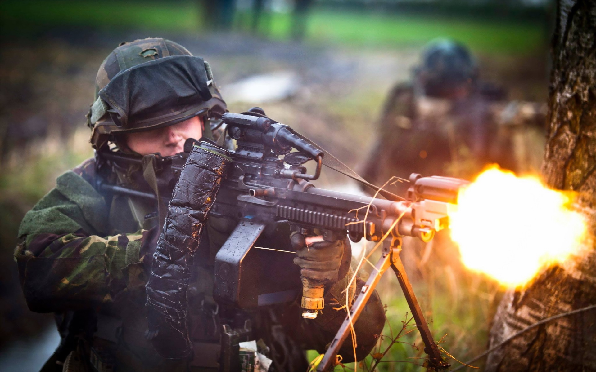 royal, Netherlands, Army, Soldier, Weapon, Gun, Fire, Military Wallpaper