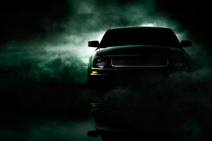 cars, Fog, Vehicles, Ford, Mustang