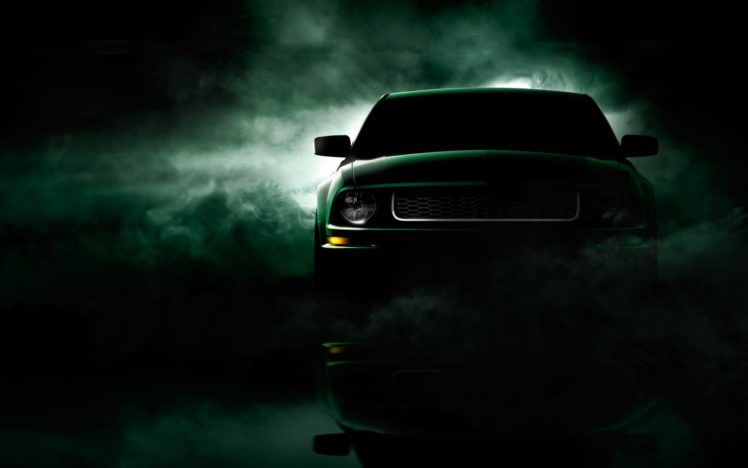 cars, Fog, Vehicles, Ford, Mustang HD Wallpaper Desktop Background