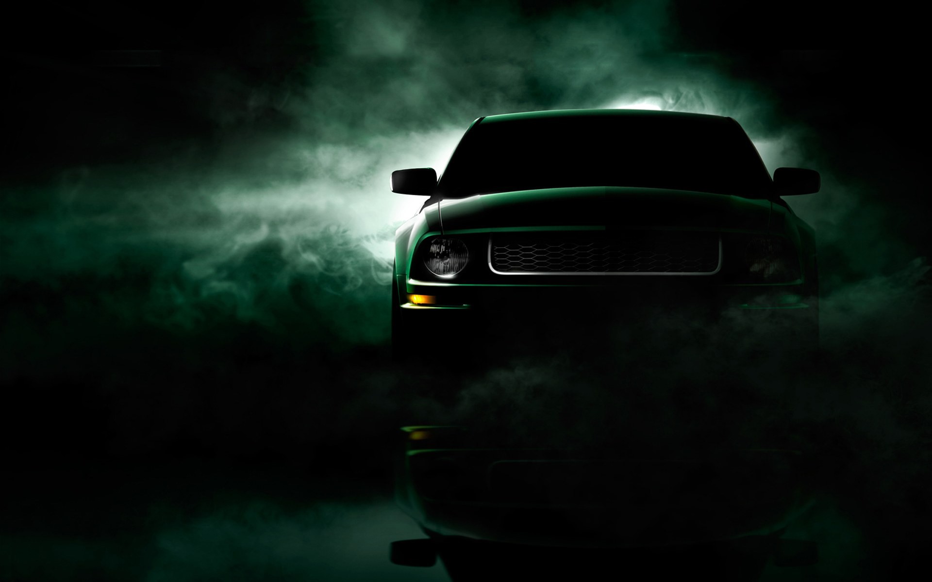 cars, Fog, Vehicles, Ford, Mustang Wallpaper