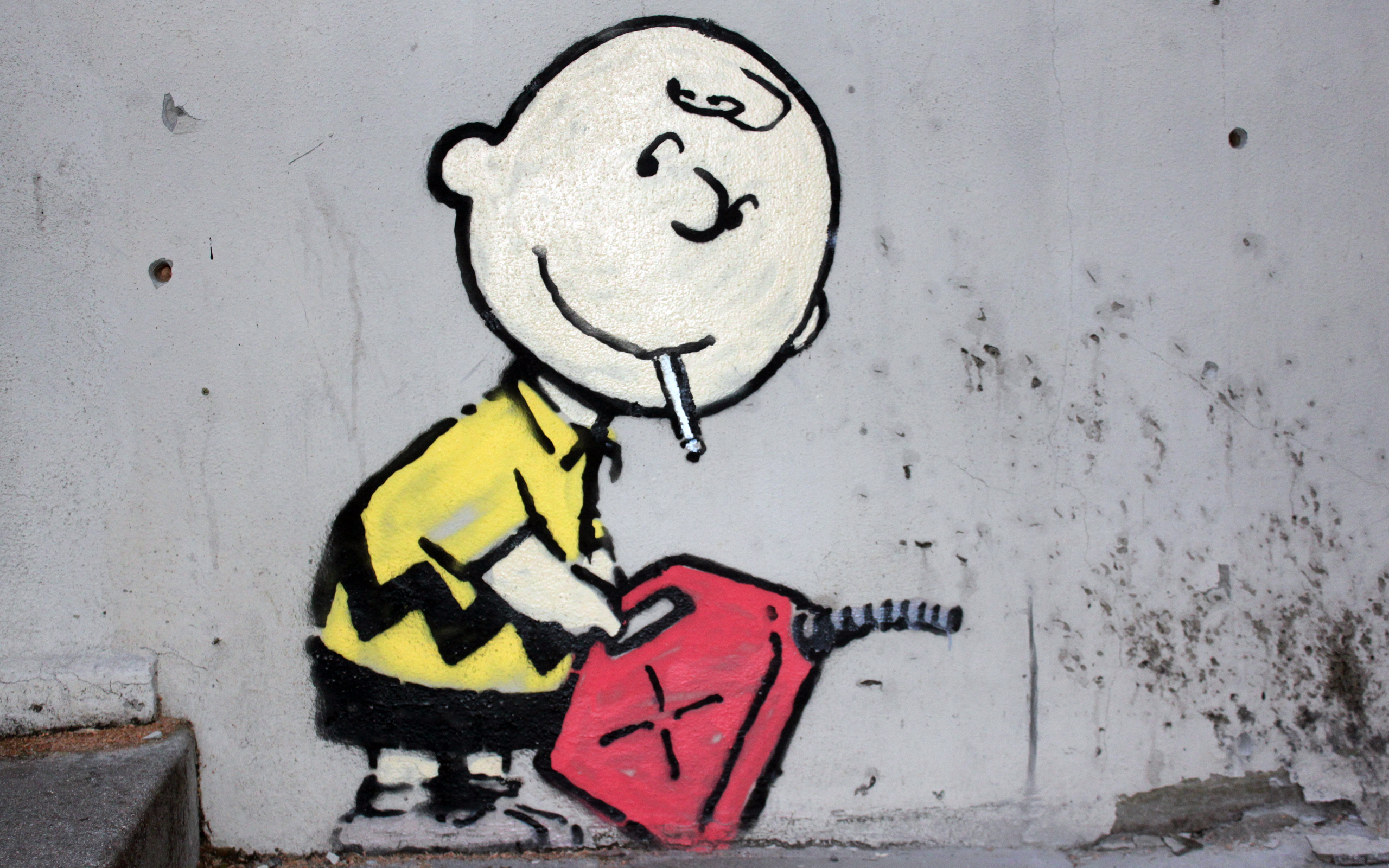 street, Art, Charlie, Brown, Peanuts,  comic, Strip Wallpaper