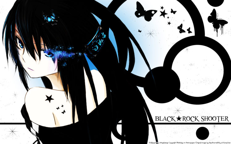 black, Rock, Shooter, Anime, Girls HD Wallpaper Desktop Background