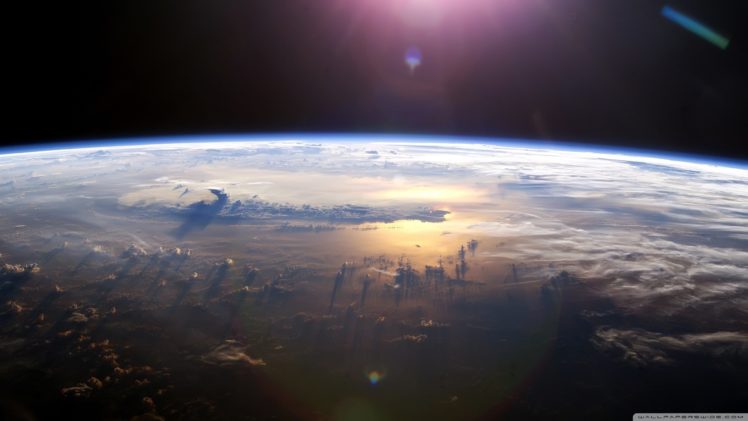 earth, Pacific, Ocean, Space HD Wallpaper Desktop Background