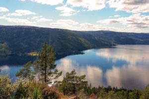 mountain, Lake, Norway, Landscape