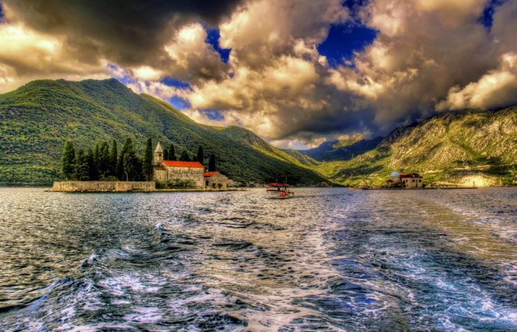 rivers, Montenegro, Water, Perast, Hdr, Nature HD Wallpaper Desktop Background