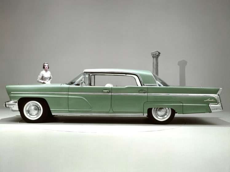 1960, Lincoln, Landau, 4 door, Hardtop,  57a , Classic HD Wallpaper Desktop Background