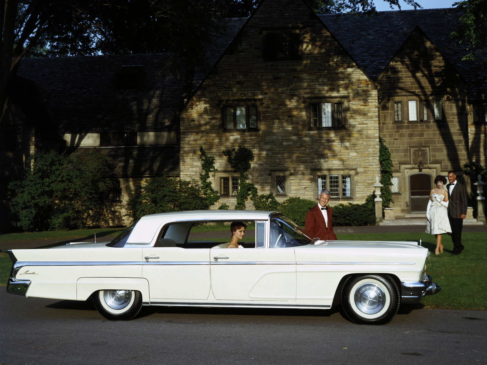 1960, Lincoln, Landau, 4 door, Hardtop,  57a , Classic, Luxury Wallpaper