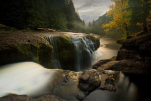landscapes, Forest, Waterfalls, Rivers
