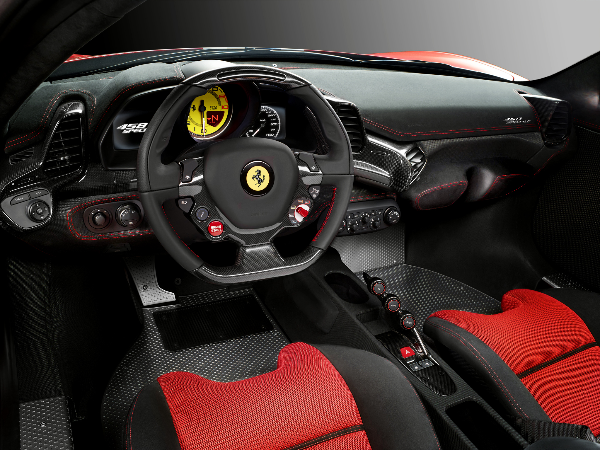 2013, Ferrari, 458, Speciale, Supercar, Interior Wallpaper