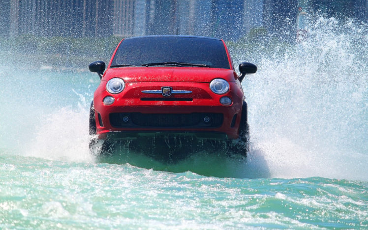 2013, Fiat, 500, Personal, Watercraft, Boat HD Wallpaper Desktop Background