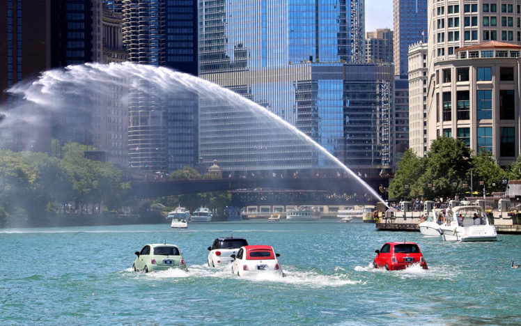 2013, Fiat, 500, Personal, Watercraft, Boat, Rq HD Wallpaper Desktop Background