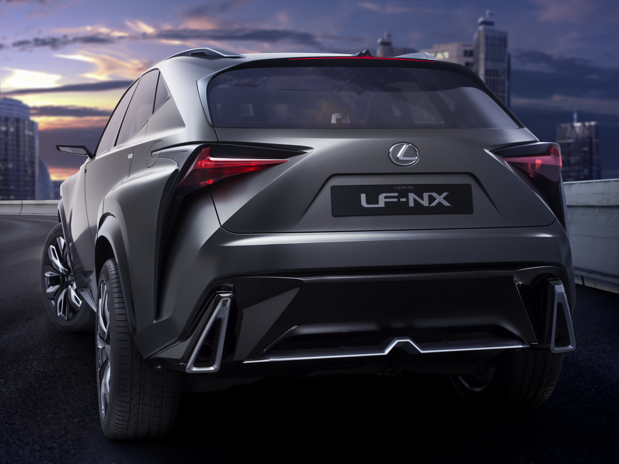 2013, Lexus, Lf nx, Turbo, Concept Wallpaper
