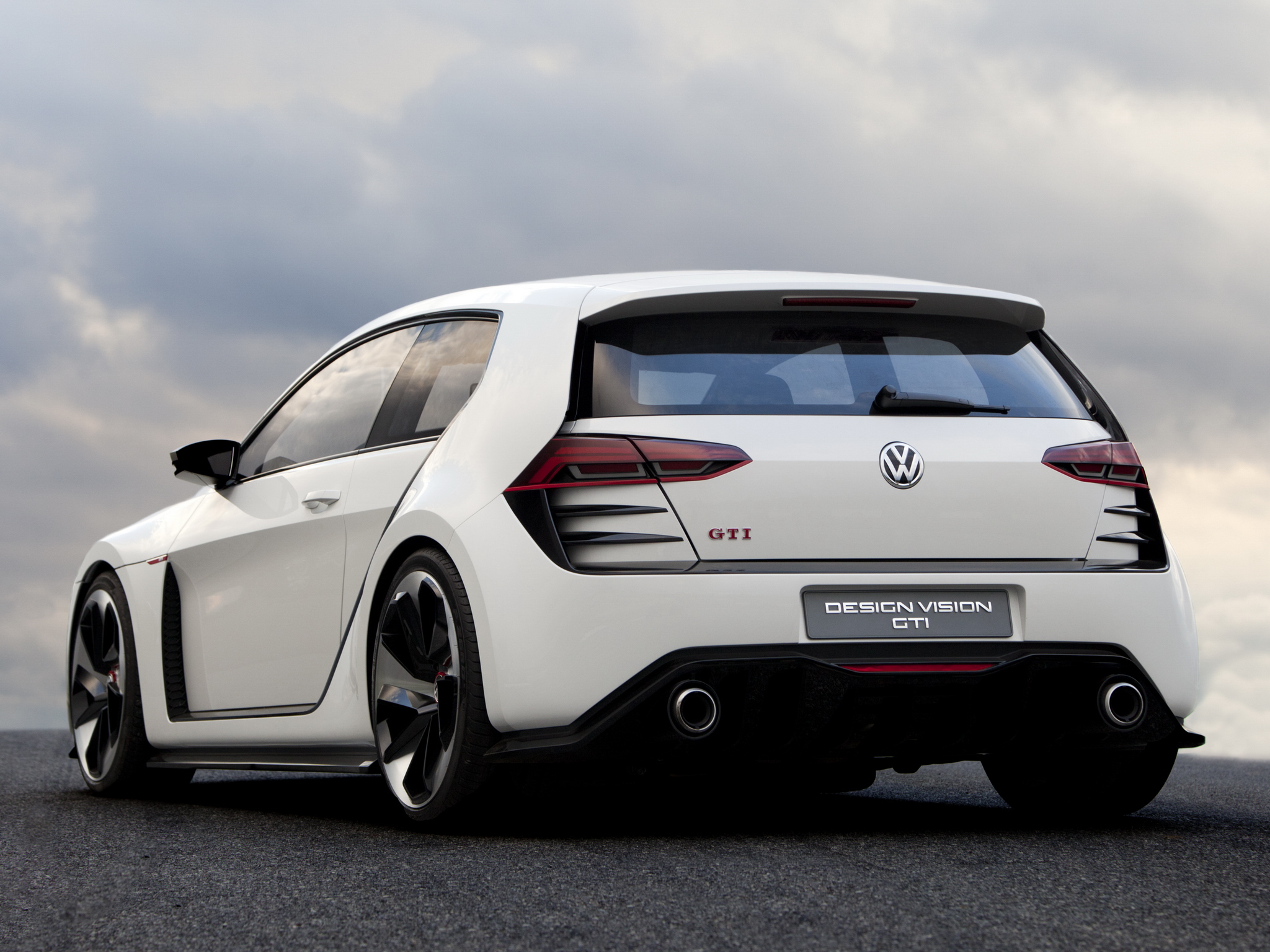 2013, Volkswagen, Design, Vision, Gti, Concept Wallpaper