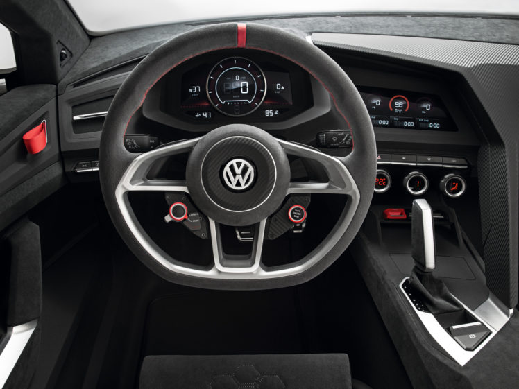 2013, Volkswagen, Design, Vision, Gti, Concept, Interior HD Wallpaper Desktop Background