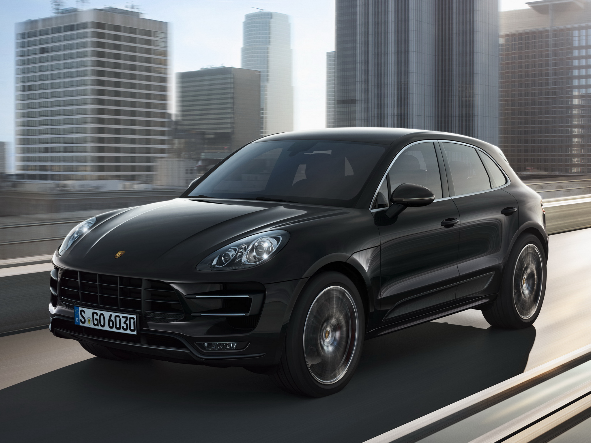 2014, Porsche, Macan, Turbo Wallpaper