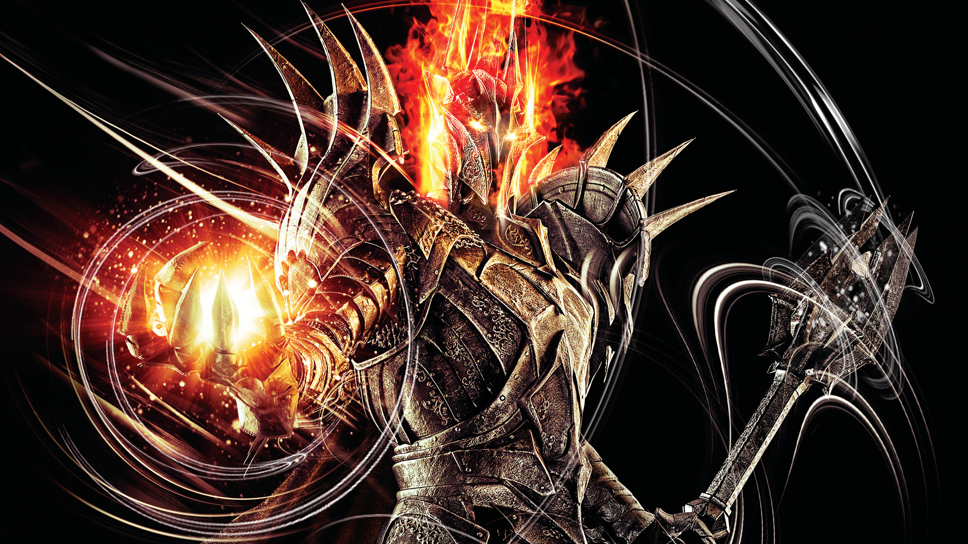 lord, Of, The, Rings, Warrior, Magic, Sauron, Armor, Helmet, Games