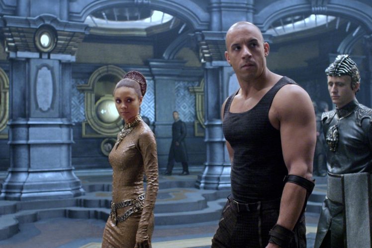 chronicles, Of, Riddick, Sci fi, Vin, Diesel, Warrior, Movie HD Wallpaper Desktop Background