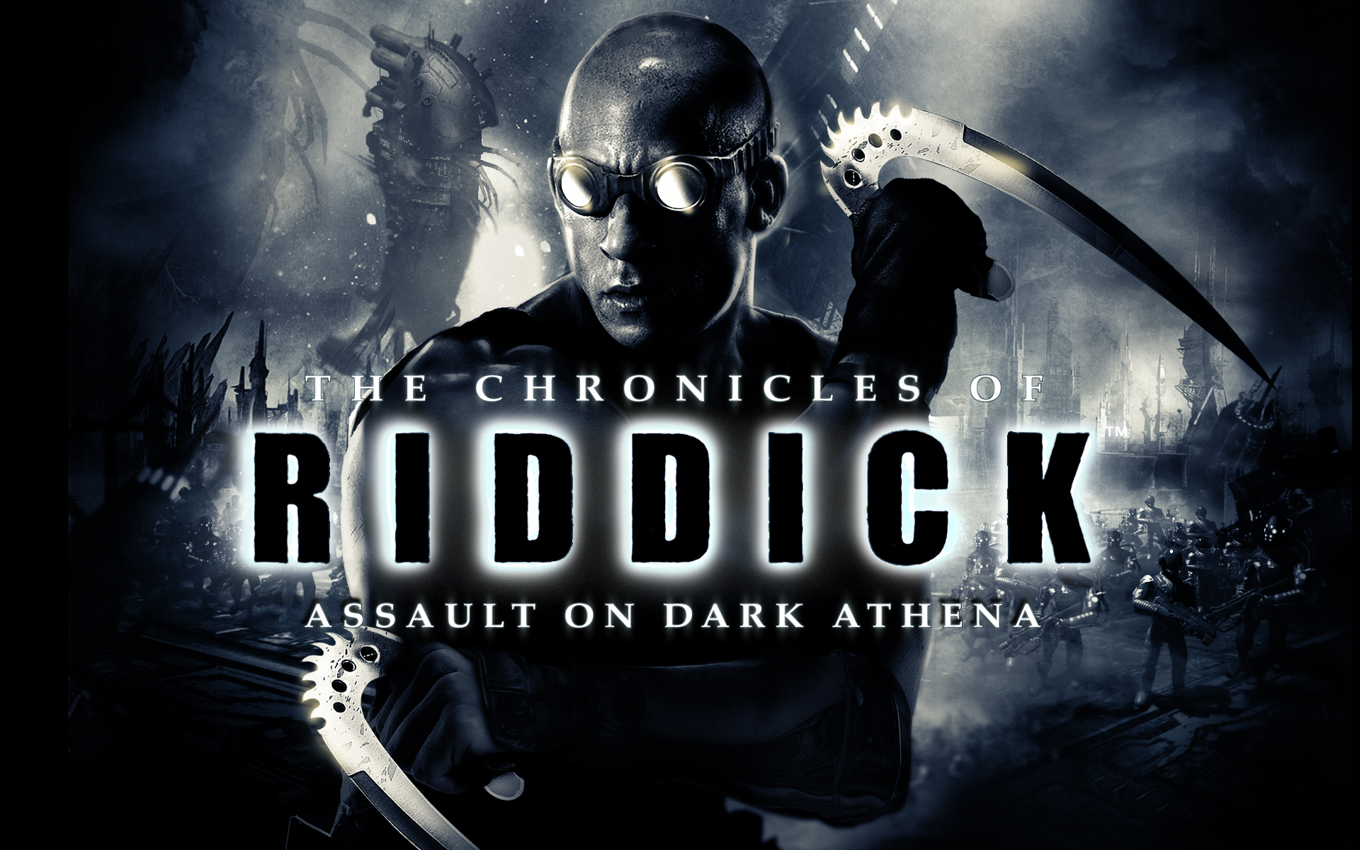 chronicles, Of, Riddick, Sci fi, Vin, Diesel, Warrior, Movie, Poster Wallpaper