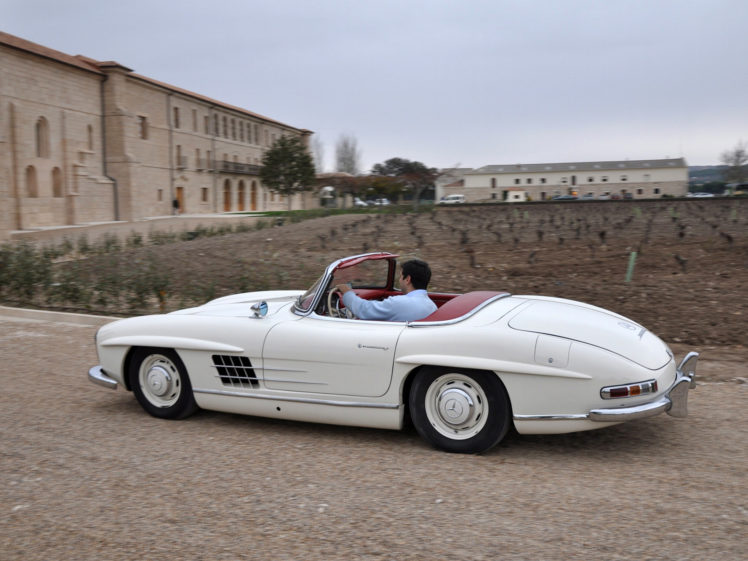 mercedes, 300sl, From, 1961 HD Wallpaper Desktop Background