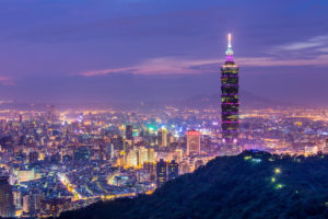 china, Taiwan, Taipei, Night, City