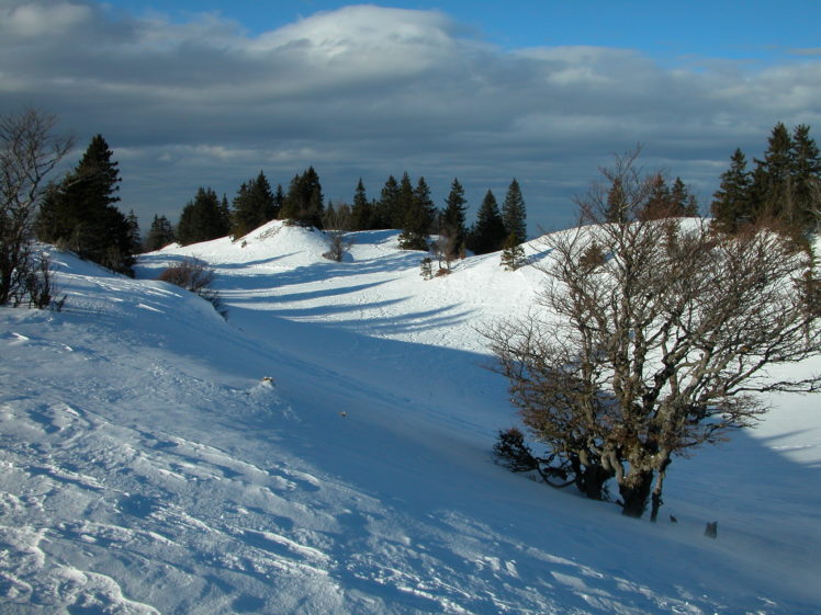france, Alps, Nature, Winter, Snow HD Wallpaper Desktop Background