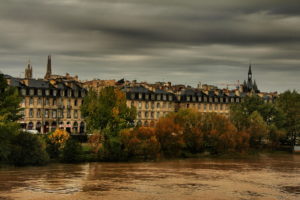 france, Houses, Aquitaine, Bordeaux, Cities, River