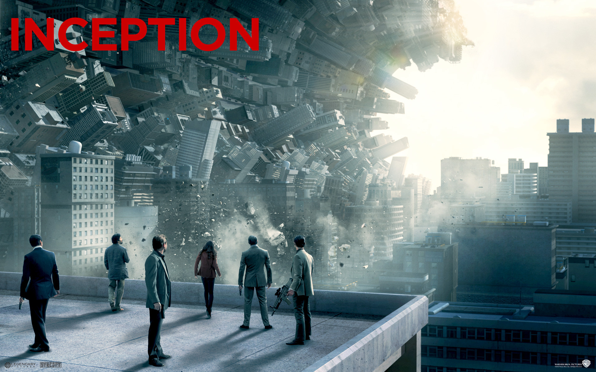 inception, Action, Adventure, Sci fi, Poster Wallpaper