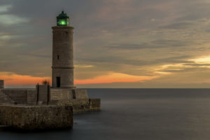 lighthouse, Ocean
