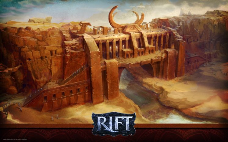 rift, Games, Fantasy, City HD Wallpaper Desktop Background