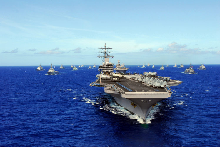 uss, Ronald, Reagan,  cvn 76 , Aircraft, Carrier, Military, Navy HD Wallpaper Desktop Background