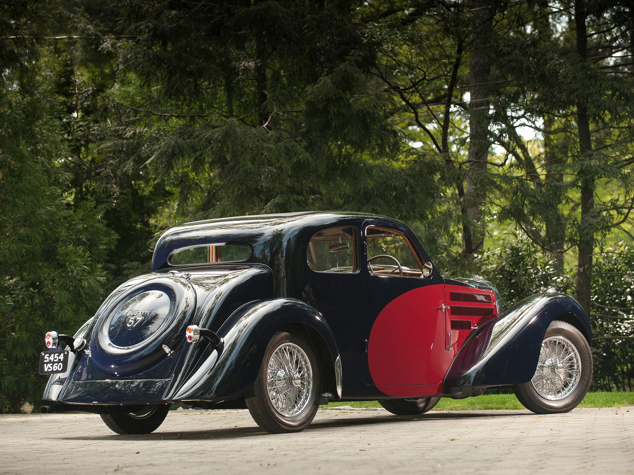 1937, Bugatti, Type 57, Ventoux, Coupe,  series iii , Retro Wallpaper