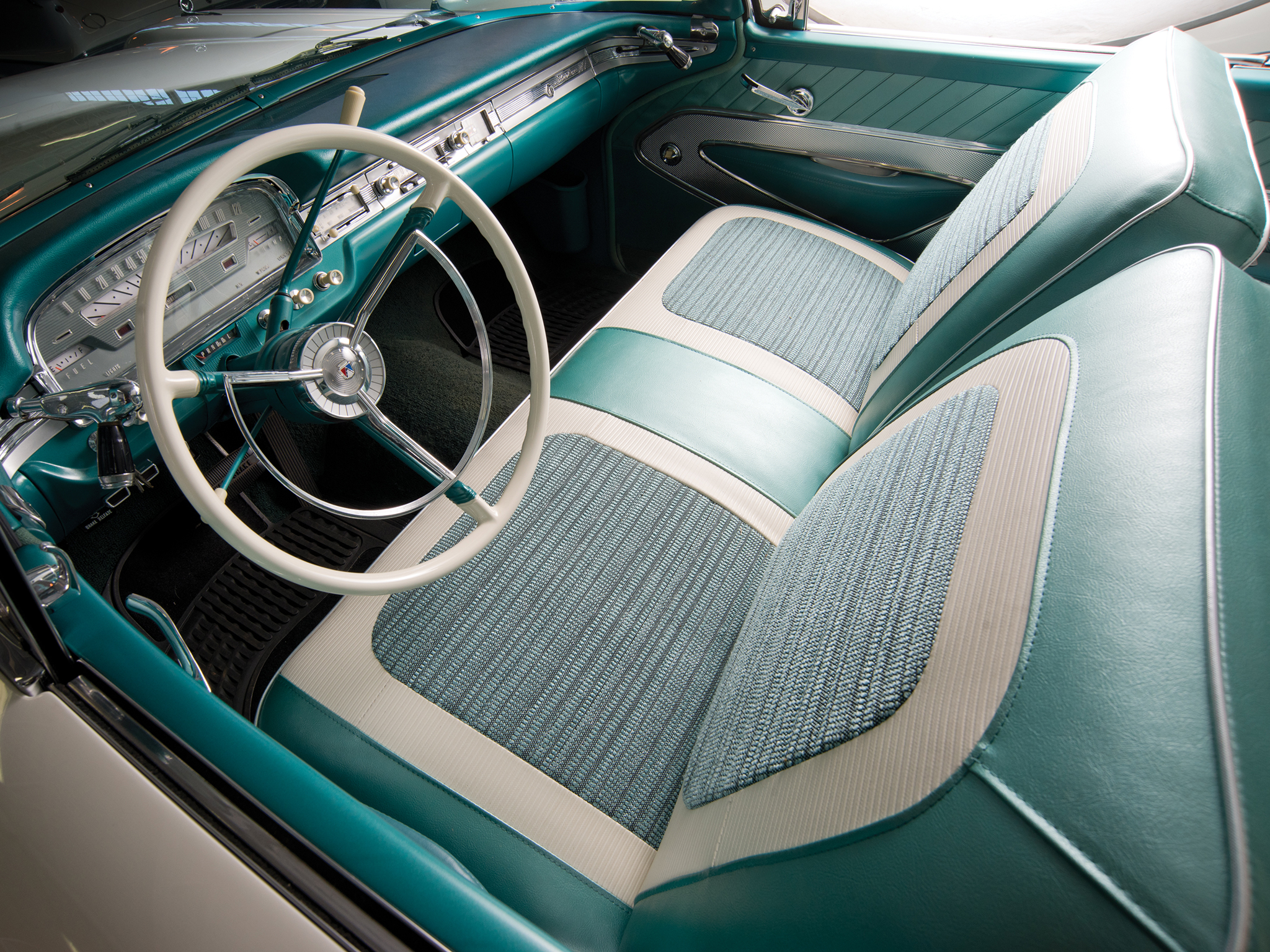 1959, Ford, Fairlane, 500, Skyliner, Retractable, Hardtop, Retro, Interior Wallpaper